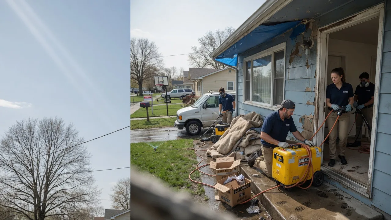 Basement Flood Cleanup in Roberts, MT near me